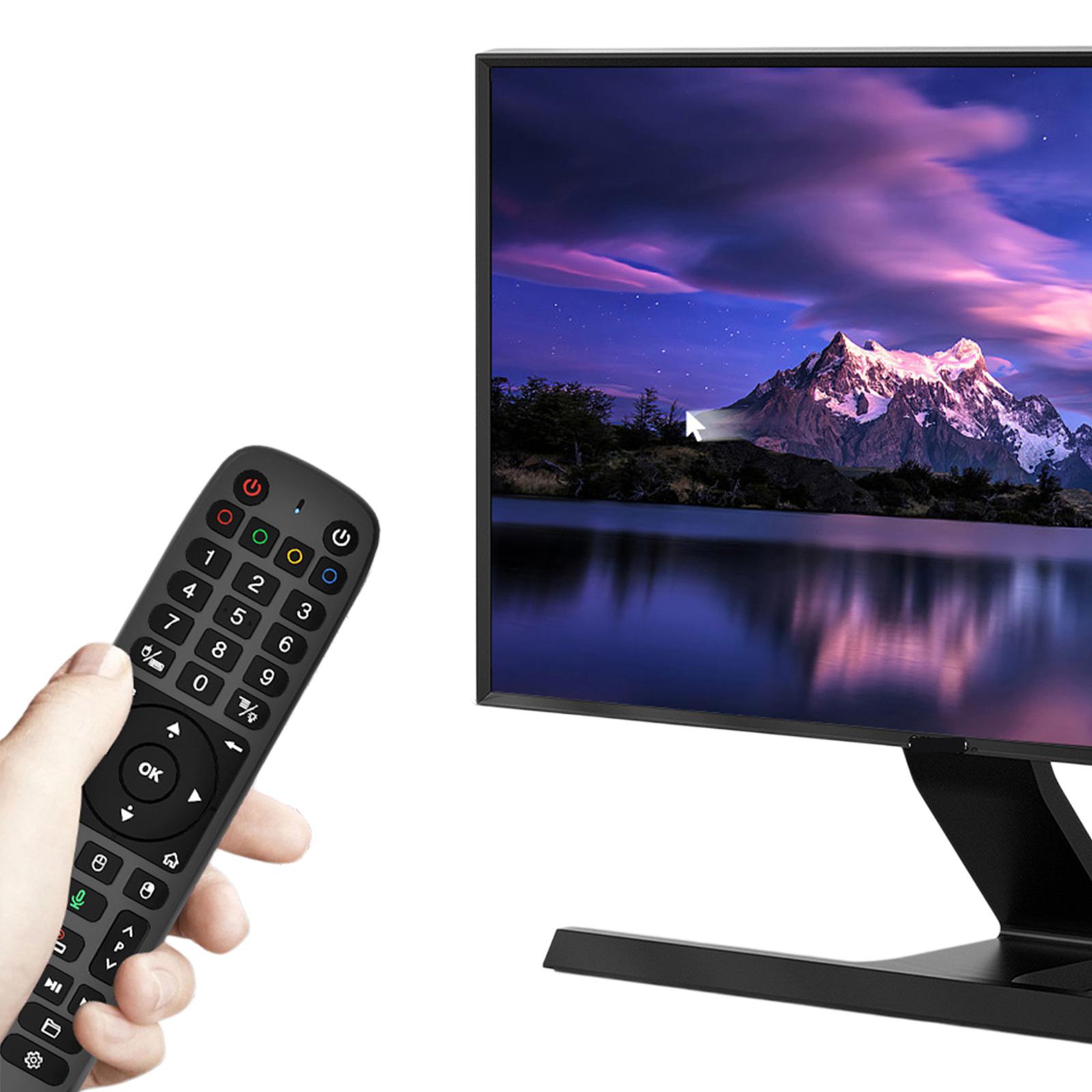 

All in One Smart Universal Remote Control with Air Mouse Gyroscopic Sensing for Android TV Box Smart TV PC Projector China Mainland