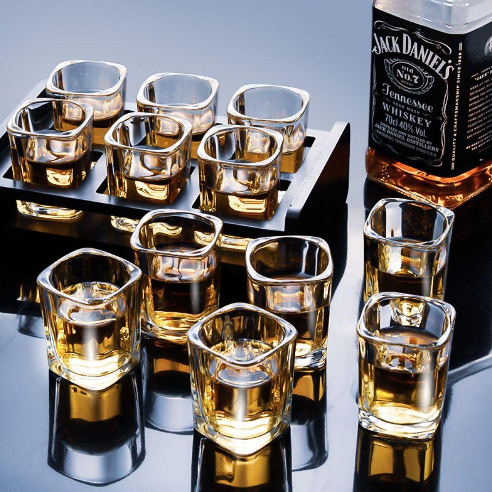 

Coffee Cup Drinkware Bartender Tools Spirit Glass Shot Glass Set Jigger 6pcs