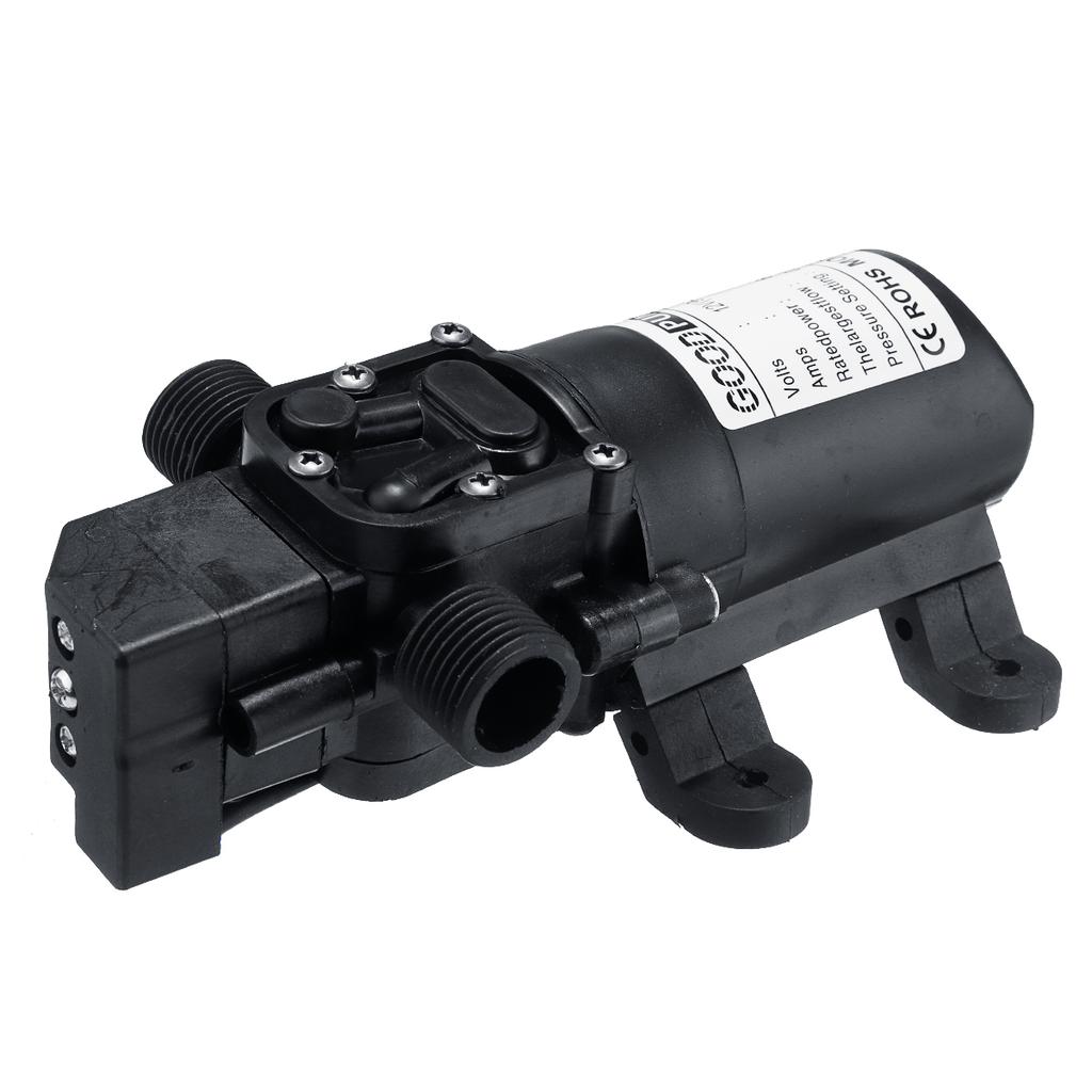 12V High Pressure Automatic Diaphragm Water Pump Self Priming Pump Fit For Garden Van