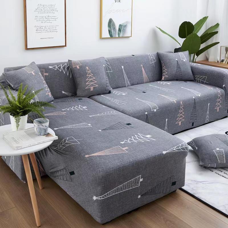 Four Seasons Universal Elastic All-Inclusive Cover Fabric Non-Slip Tight Sofa Cover Sofa Cushion Cover