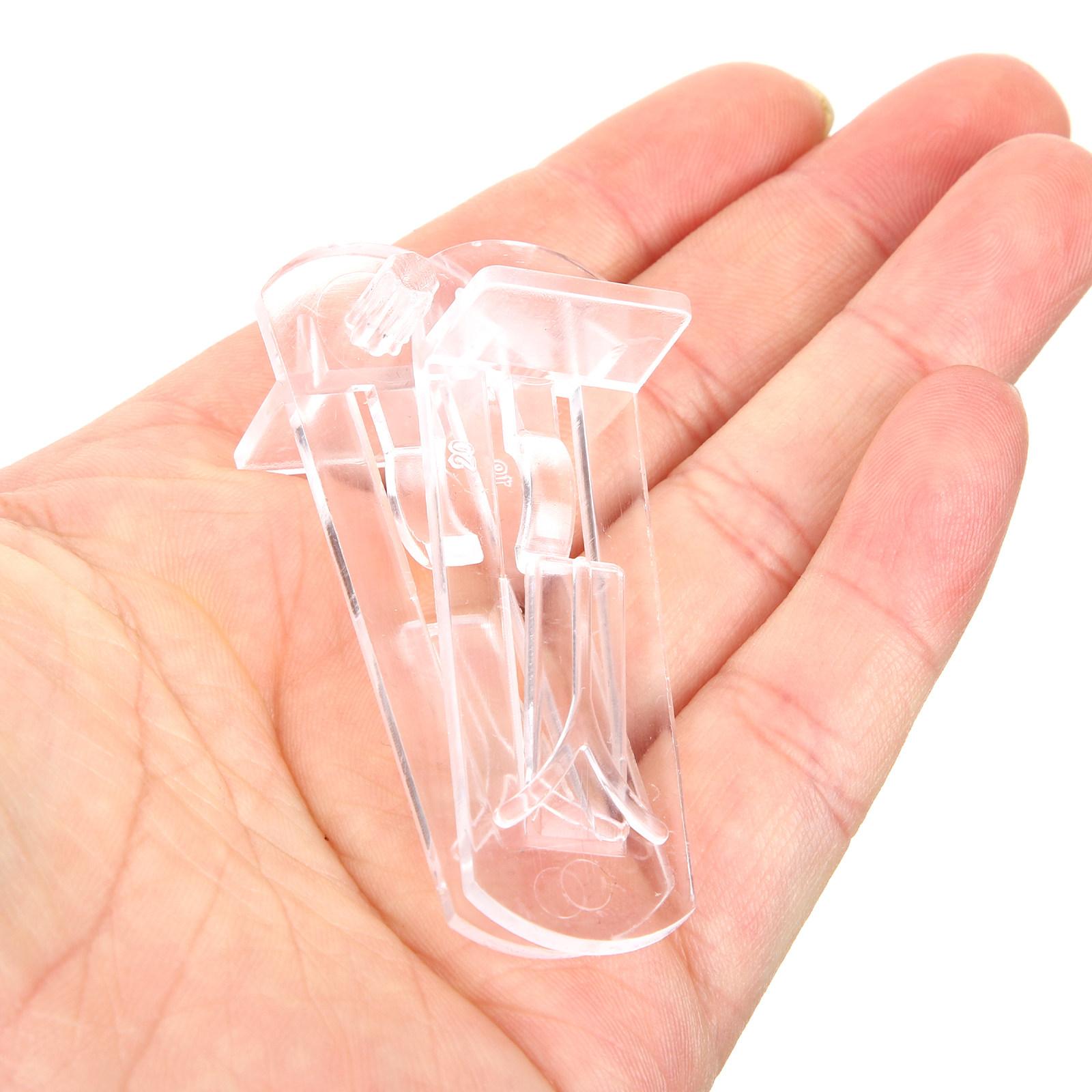 

20Pcs Shelf Support Peg Plastic Clear Locking Clips Heavy Duty Adjustable Shelving Brackets Cabinet Support Clips other