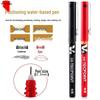 Water-Based Embroidery Marker Pen: 0.5 Fine Tip for Positioning Eyebrow and Lip Lines