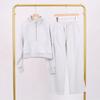 LULU Gold Label Stand Collar Half-Zip Loose Sweatshirt & Sweatpants Plush Set
