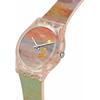 Swatch Turner’s Scarlet Sunset Gent Watch SO28Z700 Red Dial Stainless Steel Case 30m Water Resistant