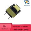 EE8.3 Common Mode Inductor, 0.3mm Wire, 15 Turns, 500uH Choke Coil with Tape Wrap