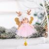 Christmas Tree Creative Decoration Pendant Cute Angel Lace Doll Ornament