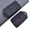 3 4Button Silicone Car Key Cover For Renault Kadjar Captur Clio Megane 2 3 4 Rs Koleos Logan Scenic Duster Card Case Accessories