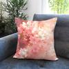 Light Pink Gentle Petals Cushion Cover Comfortable Reversible Pillow Cover Ideal for Car Sofa Bedroom  Beyond
