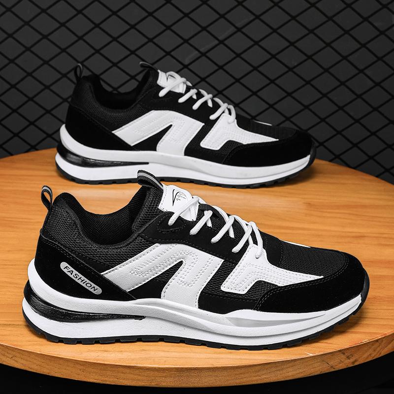 Men's New Fashion Four Seasons Comfortable Shoes Students Trending Sports Breathable Casual Running Sneakers Big Size