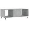  Coffee Table, Concrete Grey, 102x50x40 Cm