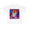 Cat T Shirt Abstract Cool Art Tee Feline DreamCat Psychedelic Polka Dot Crazy