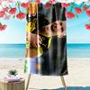 Schlotterbeck Print Beach Towel, Large Soft Quick Dry Towel for Beach Camping Swimming