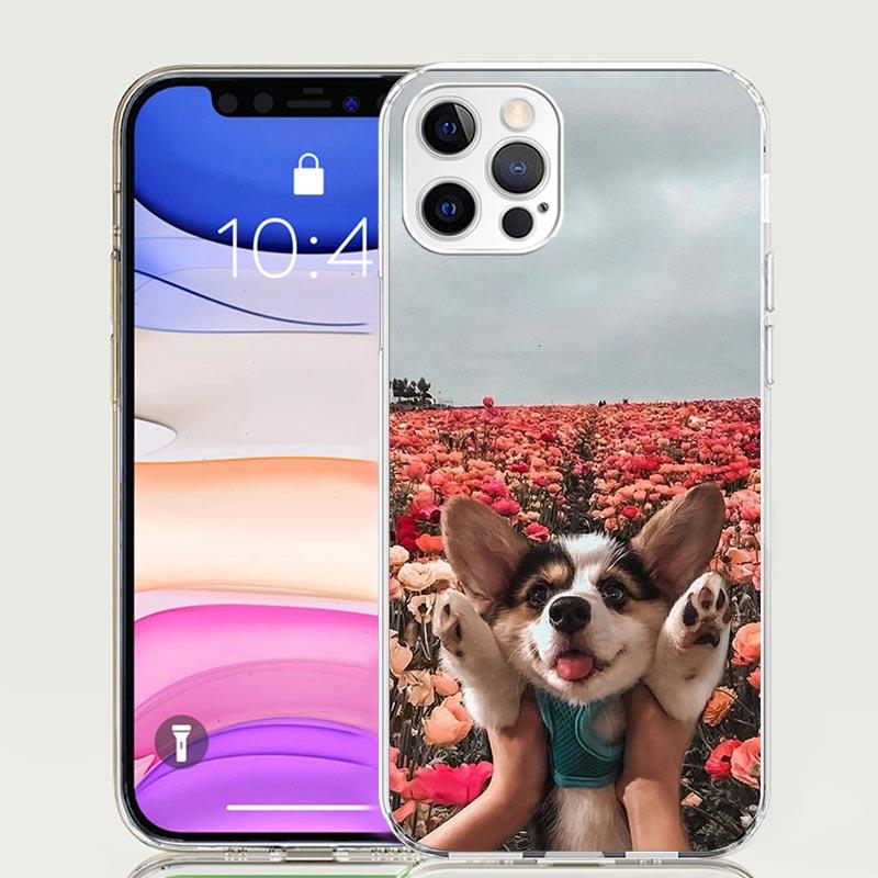 

Cute Lovely Corgi Dogs Phone Case For iPhone 17 Air 16 15 Plus 11 14 Pro Max 13 Mini 12 7 8 + SE Pattern Art Customized Cover 17 iPhone 17