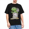 Unisex Unisex Cartoon Oscar The Grouch Scram T Shirt Cotton Tops Leisure Short Sleeve O Neck T Shirt Large Size T Shirt Unisexs Top
