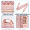 Women's Crossbody Laptop Bag - Single Shoulder Briefcase with Inner Sleeve for 15.6" MacBook Pro