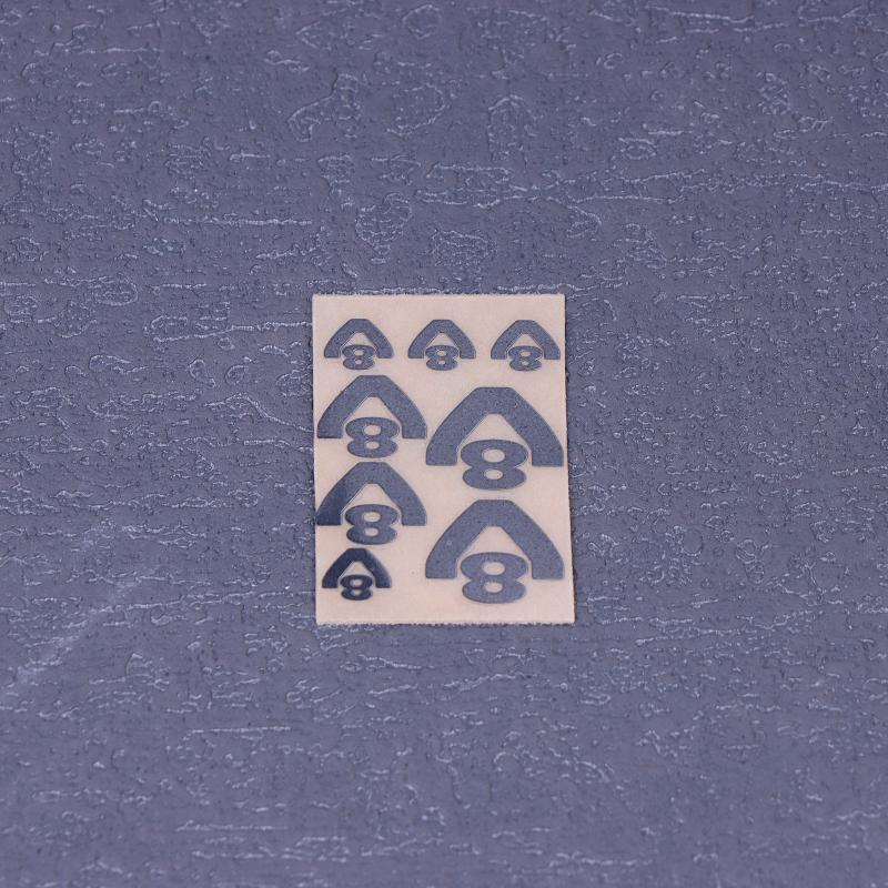 Simulation V8 Metal Sticker For 1/14 Scale RC Truck Trailer Tipper Scania R620 R470 56323 Car Decoration DIY Part