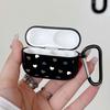 Brown Love Heart Case For Airpods Pro Pro3 2 4 1 Pro2 3 Earphone Cases Cover