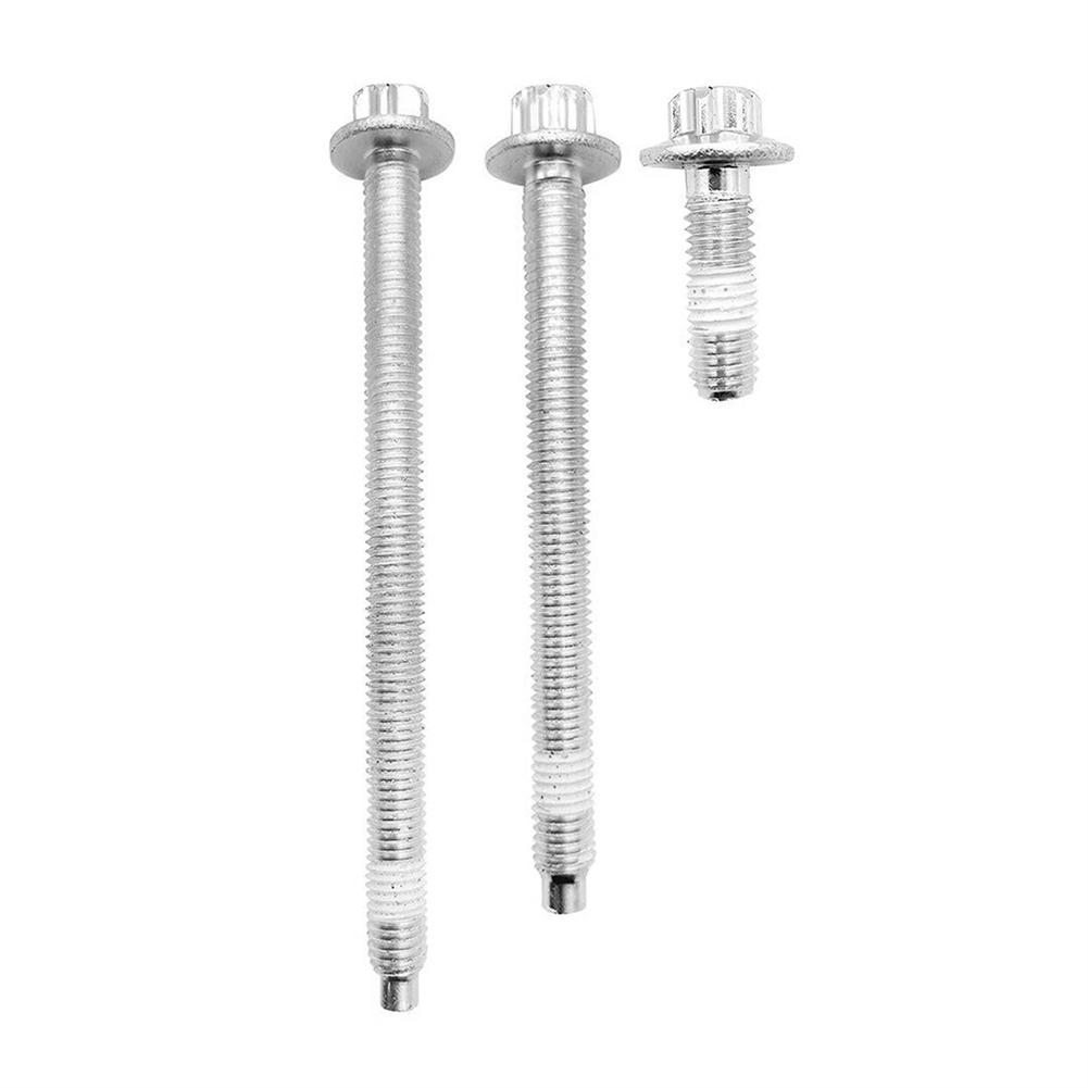 Engine Oil Pan Bolt Set 33Pcs Aluminium for BMW E82 E87 E90 Convertible Coupe Sedan F20 F21 F22 F23 with OEM 11132210959