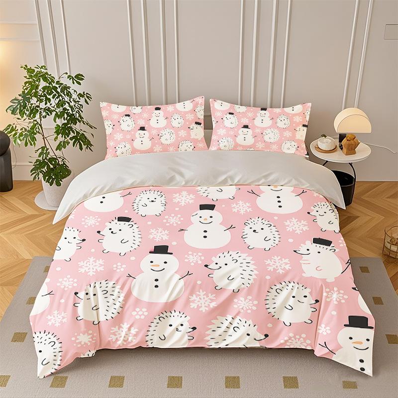 

Quilt Cover Three-Piece Quilt Cover Set 135Cm * 200cm - cover + and one