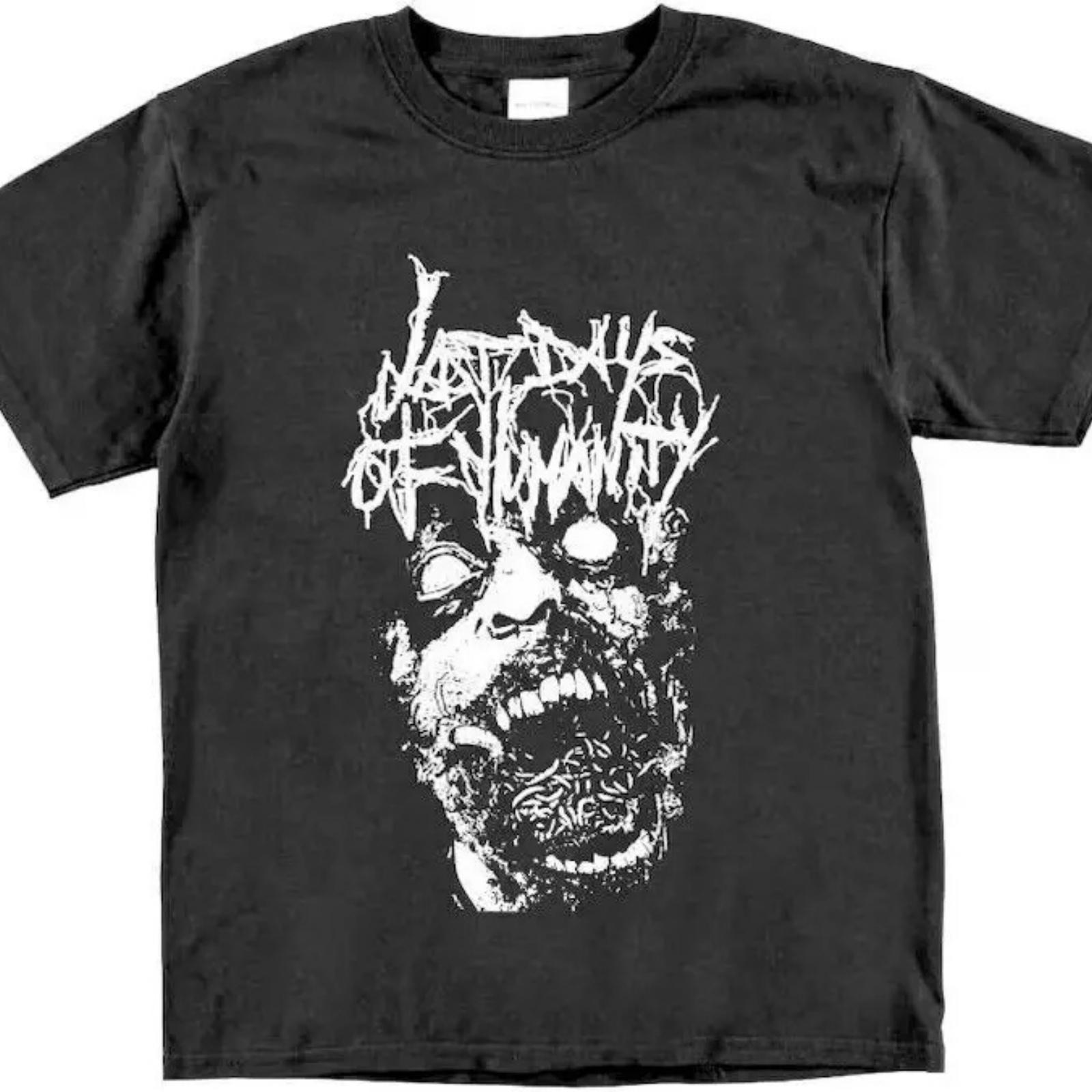 

Футболка Last Days Of Humanity Goregrind Вінтаж Dead Infection Gut Rot Romperpop XXXXXL чорний