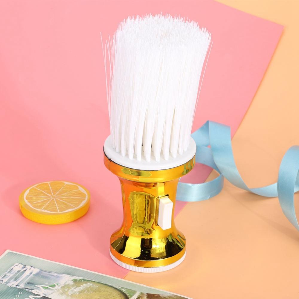 Ergonomic Handle Hair Sweeping Brush Gold Hair Styling Tool Hairdressing Brush Hair Care