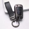 Zinc Alloy Leather Key Case Cover For Kia Soul Venga Picanto Rio Sorento Ceed Sportage For Hyundai i20 i30 Veloster ix20