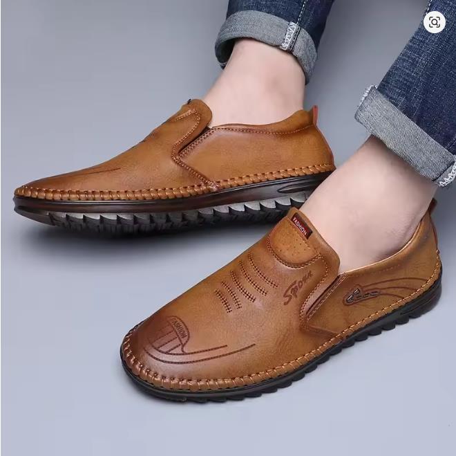 

Мужская обувь Ручная работа Обувь Мужская Повседневная Деловая Обувь на плоской подошве Уличные Кроссовки для путешествий на мягкой подошве Бренд Мокасины 43