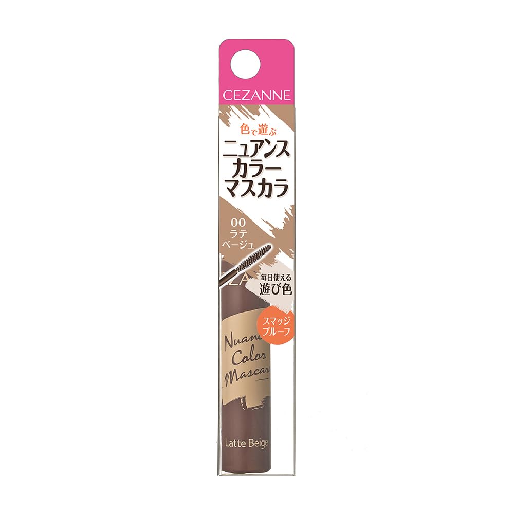 

Тушь для ресниц Cezanne Nuance Color 00 Latte Beige 4,5 г Цветная тушь для ресниц