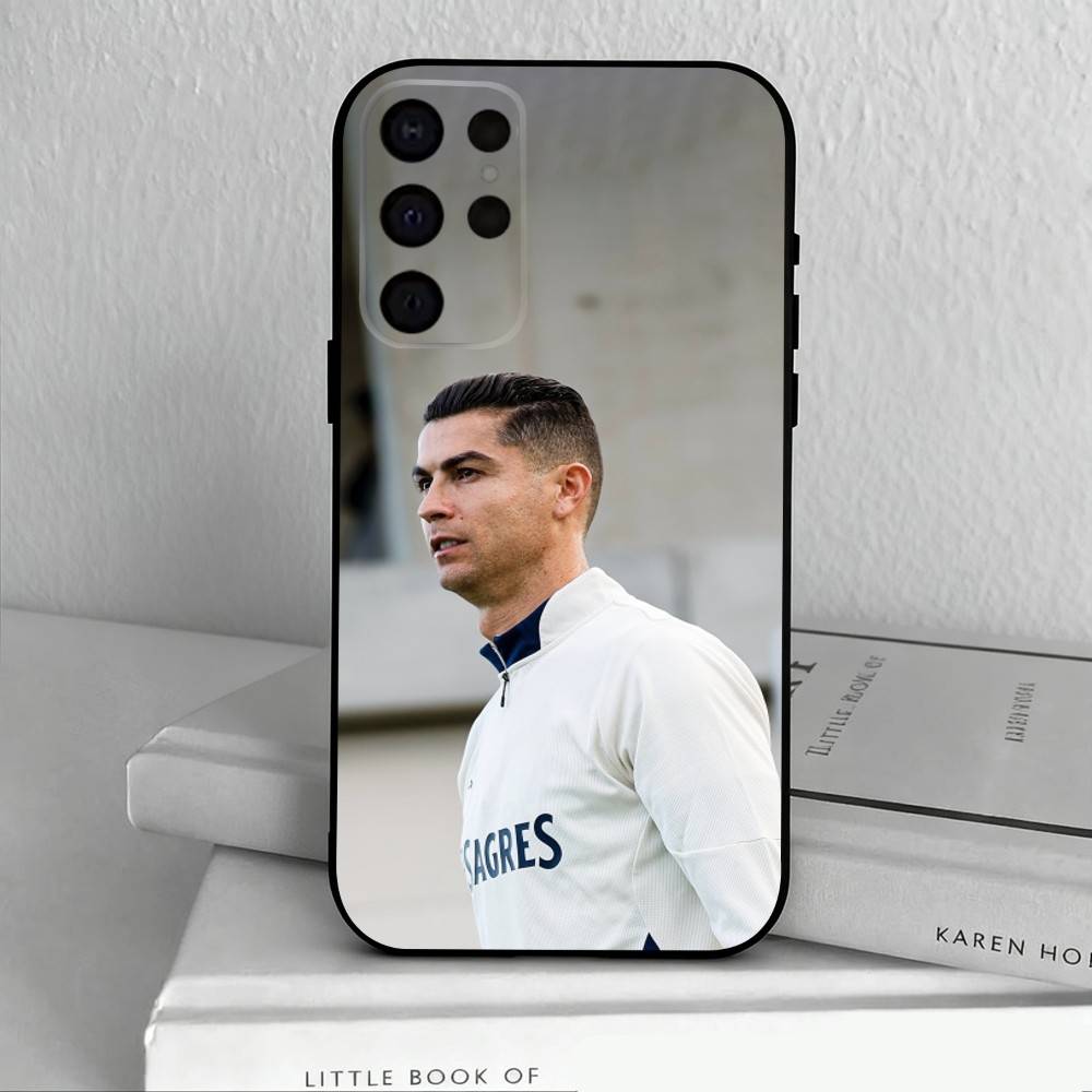 C-Cristiano-O R-Ronaldo-O Phone Case For Samsung S25,S24,S21,S22,S23,S30,Ultra,S20,Plus,Others Soft Black Cover