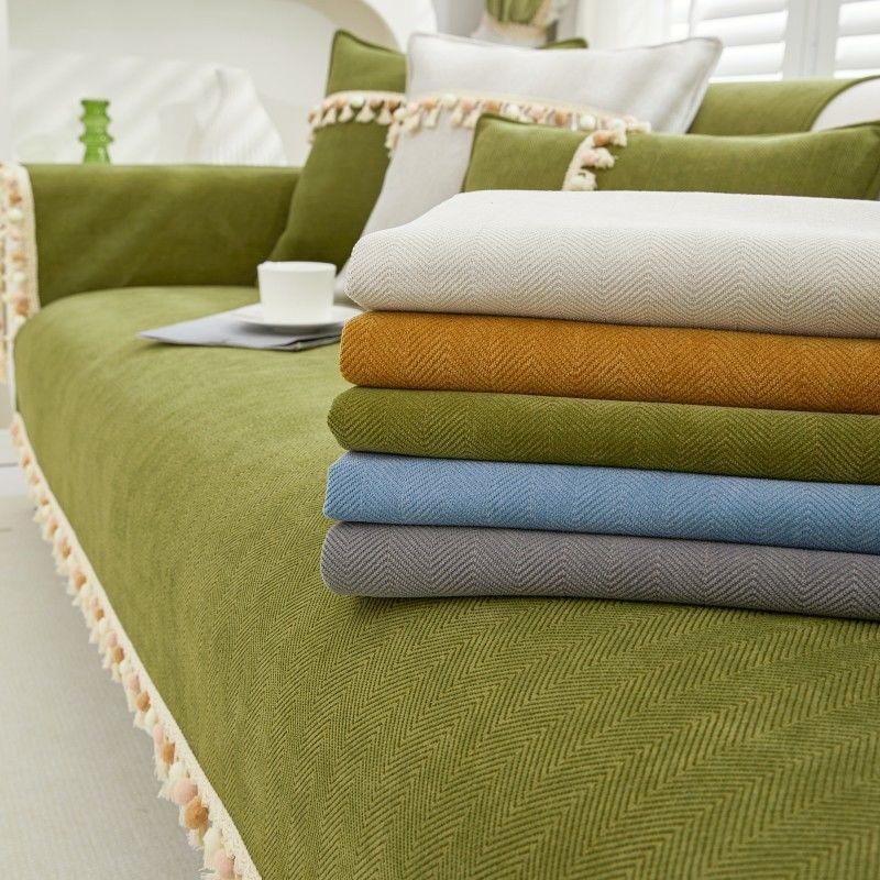 Universelle Sofabezüge Ins Stil Rückenlehnenhandtuchbezug Stoff Rutschfest Wohnzimmer Sofa Armlehnenbezug Möbel Staubdicht Kissen