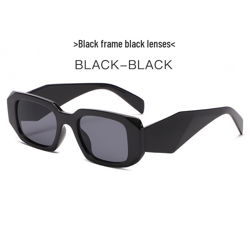 Trendy Women's Retro Round Frame Anti-UV Sunglasses