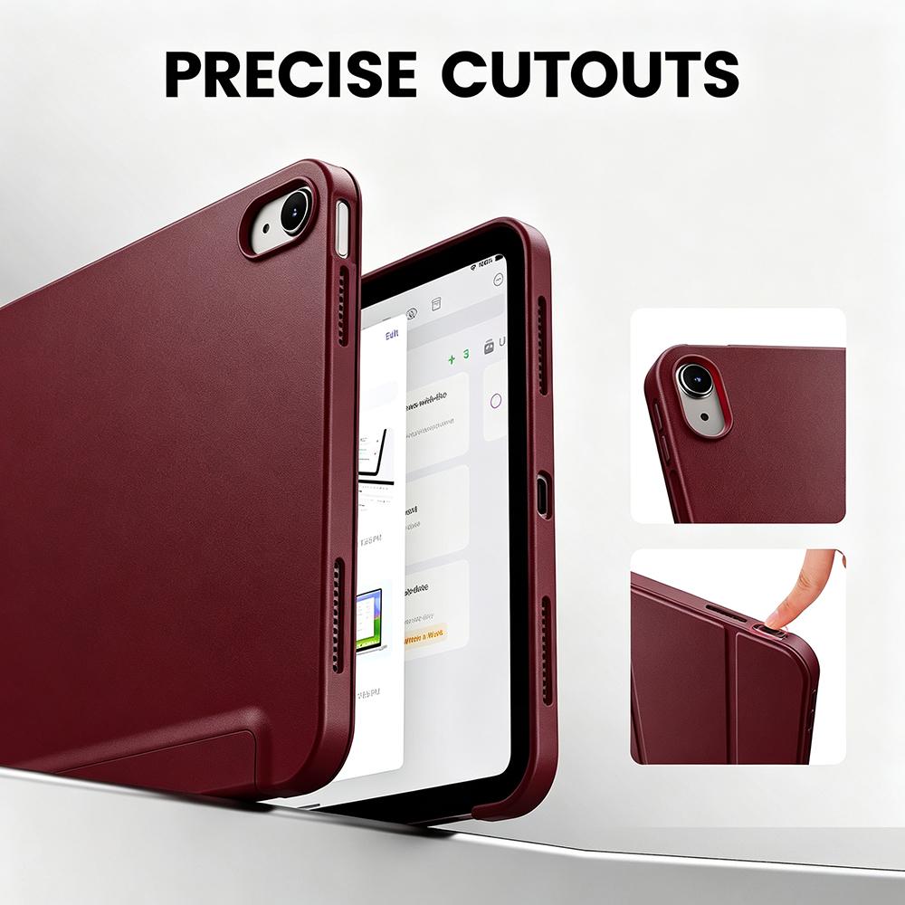 Pouzdro pro iPad (A16) 11. generace 11 palců 2025 / 10. generace 10,9 palců 2022 Magnetický chytrý flipový kryt s automatickým probouzením/uspáním