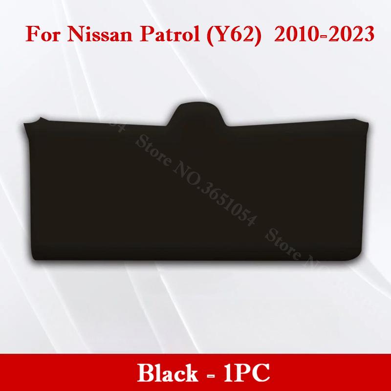 For Nissan Patrol Y62 2010-2026 Car Trunk Door Anti Kick Pad Tailgate Anti-Scratch Protector Sticker Liner Interior Accessories