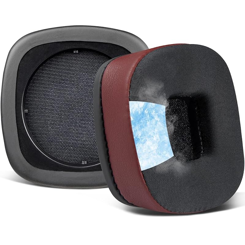 

SOULWIT cooling gel pad ear pads ear cushion for Marshall marshall Major I/II/III/IV/V ANC Bluetooth Wireless/Wired headphone for replacement pad