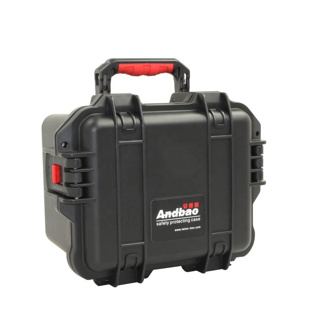 China Manufacture  IM2075 Case Plastic Shockproof Tool Storage IP67 Waterproof  Hard Case with Foam (Black,Plastic&304*248*200mm)