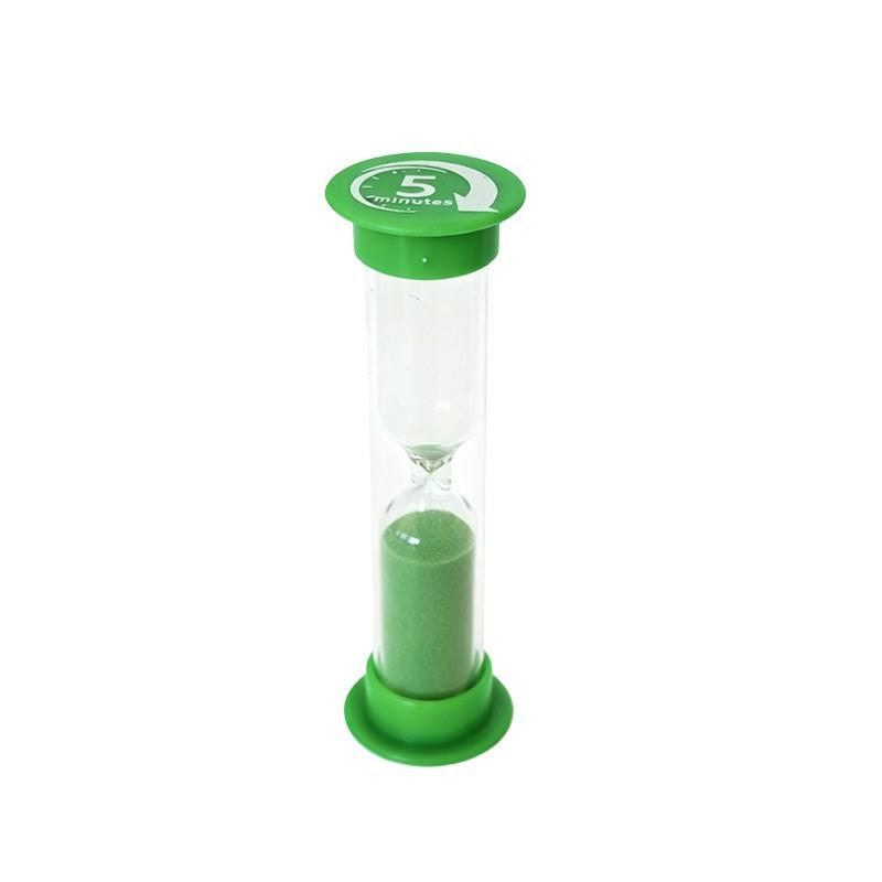 1/6Pcs Practical Multiple Durations Anti Fall Plastic Sand Timer 1 2 3 5 10 Minutes 30 Second Toy