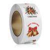100-500pcs Merry Christmas Stickers 1Inch Round Christmas Seal Labels Stickers For Handmade Sticker Card Box Package Labels