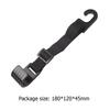 Portable Car Back Storage Hooks Seat Headrest Hanger Adjustable Length Flexible Compactness for Groceries Bag Handbag