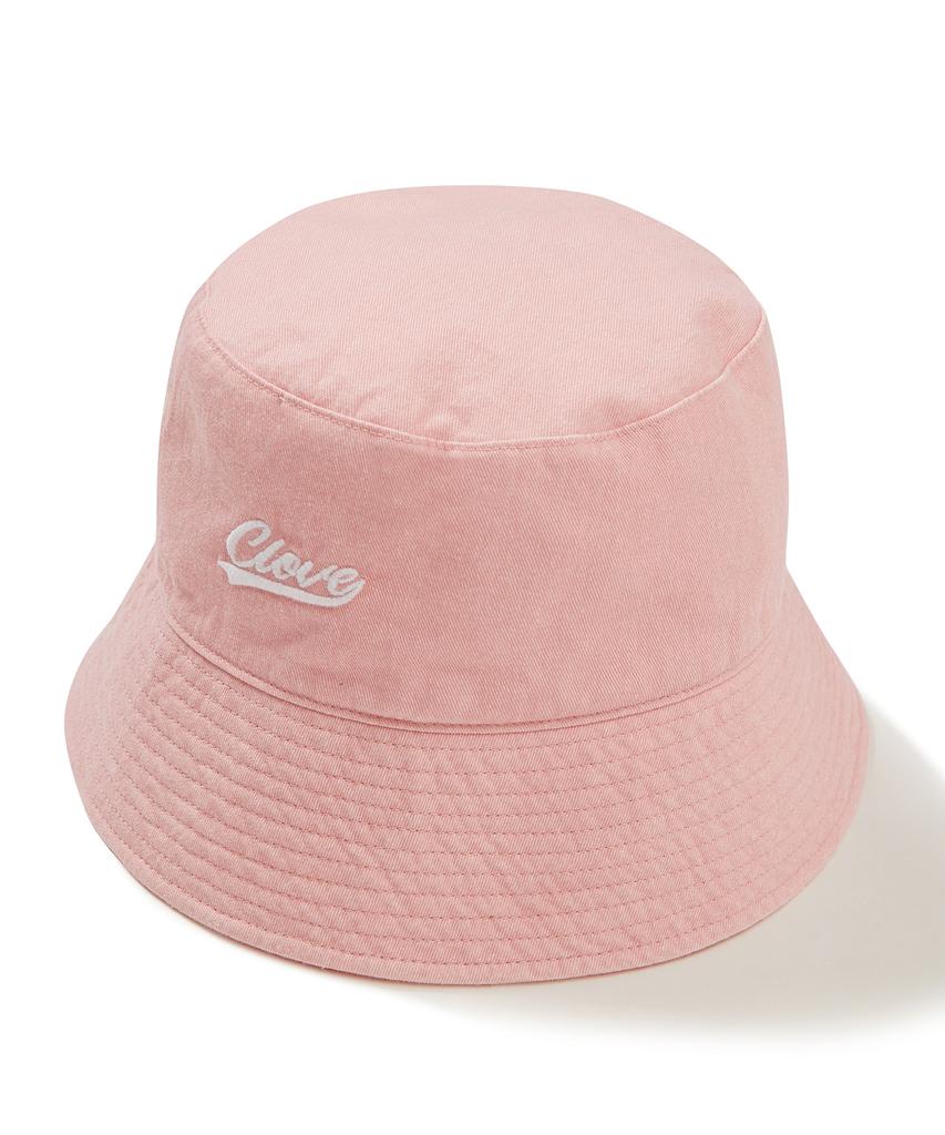 CLOVE [23Ss Clove] Basic Pigment Bucket Hat (Pink)