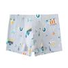 4Pcs Children Boys Daily Wear Boxer Cotton Underwear Breathable Briefs Cute Cartoon Soft Comfortable Shorts
