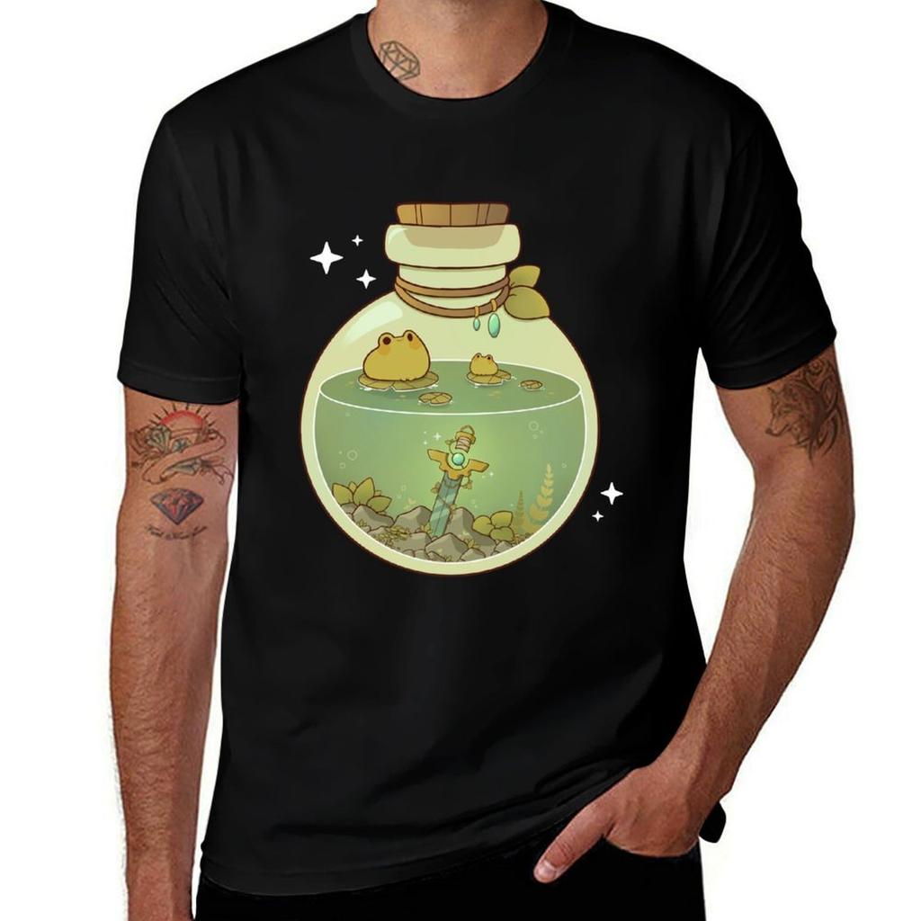 Magic frog potion TShirt Casual All Match Tee Shirt for Unisex