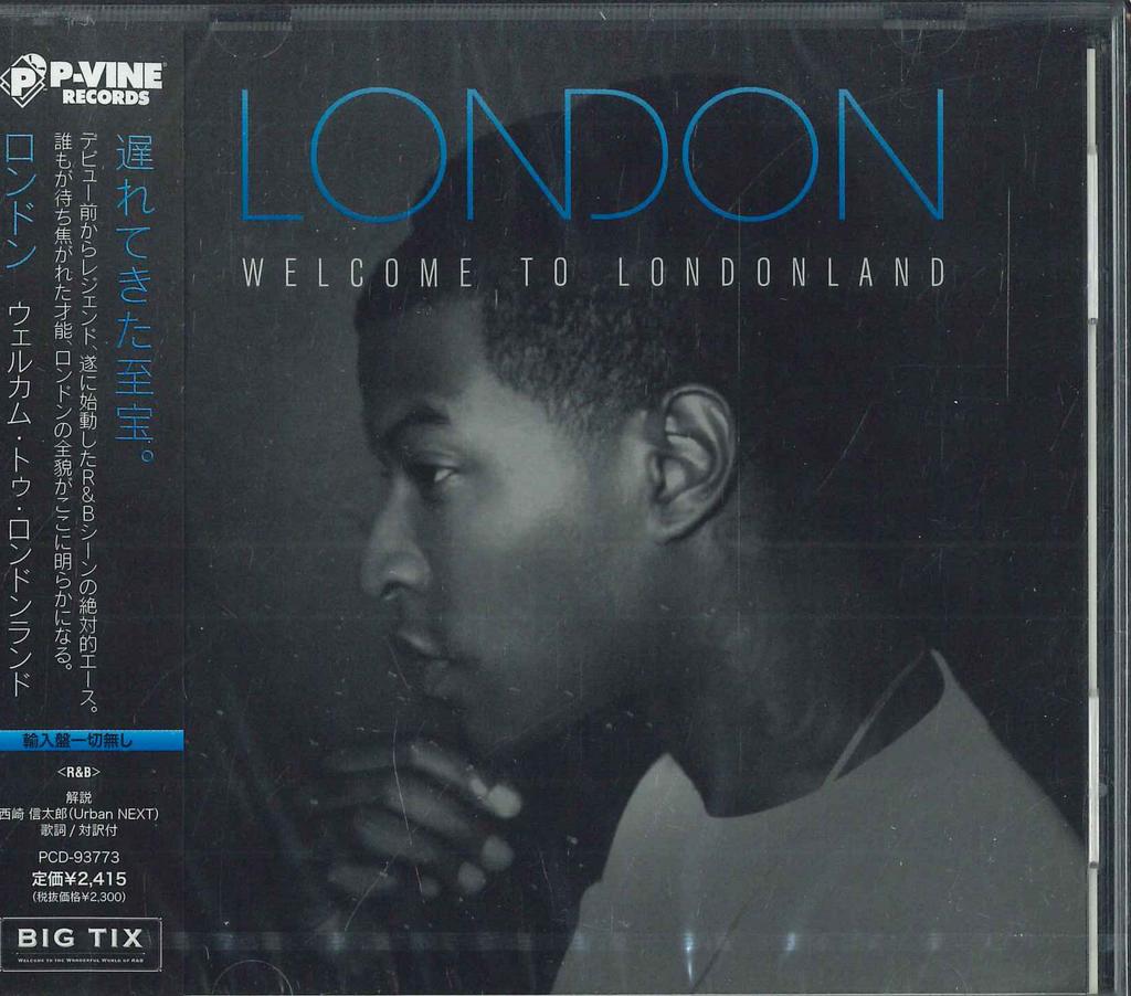 CD LONDON - Welcome To Londonland PCD93773 P-Vine Records 2013 Japan Obi Rap & Hip-Hop/R&B