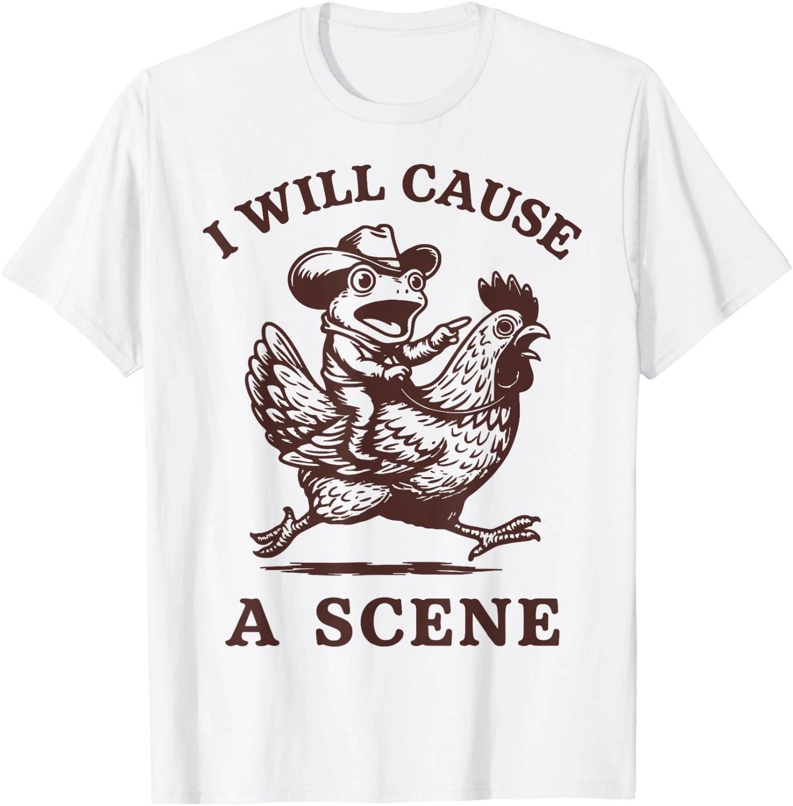 I Will Cause A Scene T-Shirt S