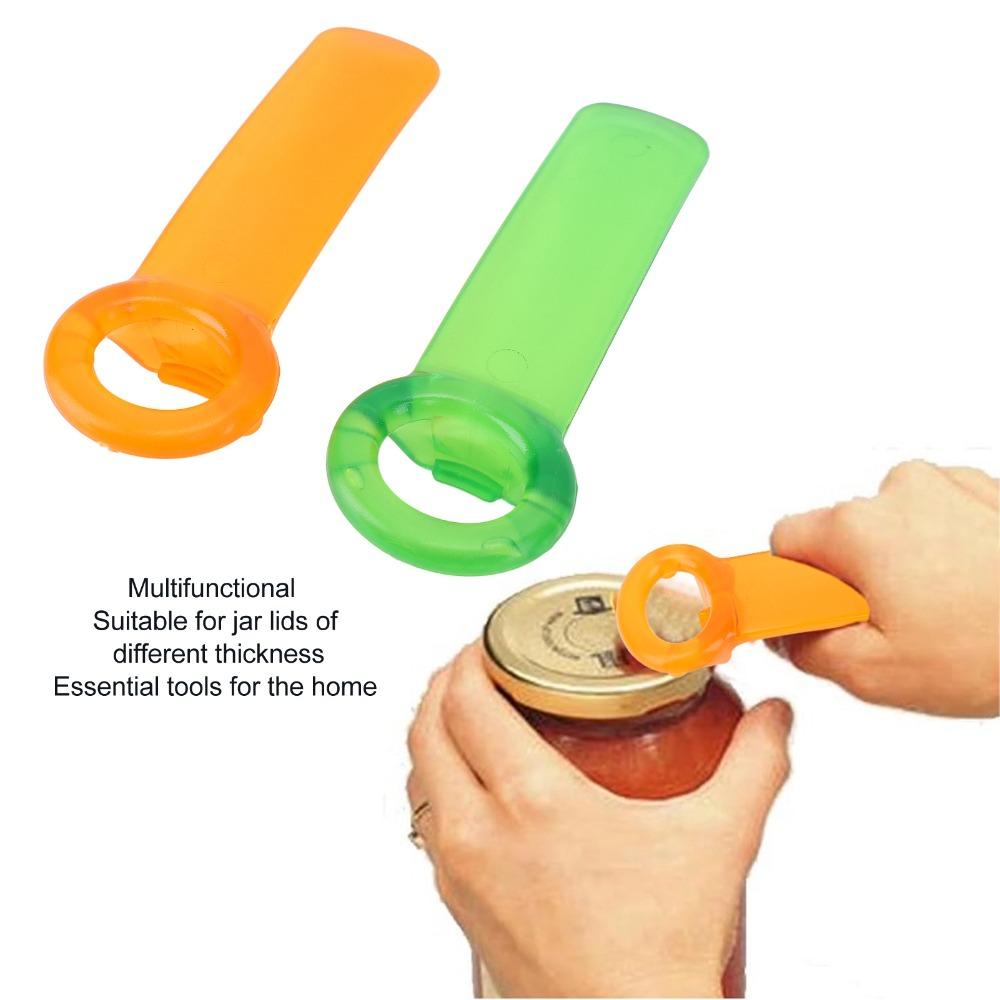 2pcs Labor Saving Jar Lid Opener ABS Easy Grip Opener Plastic Jar Opener  Kitchen Use