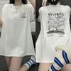 Summer Vintage Casual cotton Comfortable Tees Short Sleeve Oversized t-shirts Graphic Tops Y2k Style Original Clothes