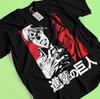 Attack On Titan Shirt Eren Mikasa Tshirt Levi T-Shirt AOT Erwin Hange Armin Tee