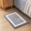 Bathroom Anti-Slip Mat, Ultra Soft Water-Absorbent Fiber Bath Mat, Non-Slip Thick Cushioned Floor Mat, for Tub Home Decor Accessories