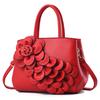 Handbag New Stylish European American Popular Pu Leather Floral Portable Shoulder Bag Cute Bag Wholesale Price