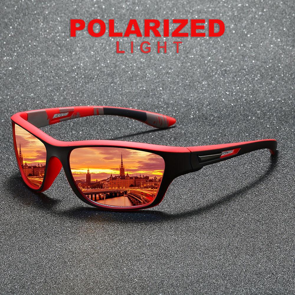 Classic Wrap Around Sunglasses for Men Women UV Protection Outdoor Sports Fishing Driving Travel