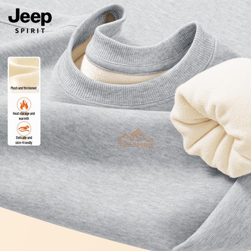 JEEP SPIRIT Herren 2025 Herbst/Winter Fleecefutter-Pullover